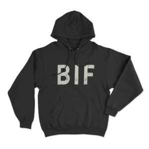 BIF Unisex Hoodie Black