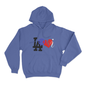 Kid Laroi Broken Heart Unisex Hoodie Blue